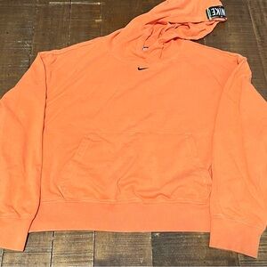 Women’s Nike Sportswear Hoodie - Atomic Orange - Small